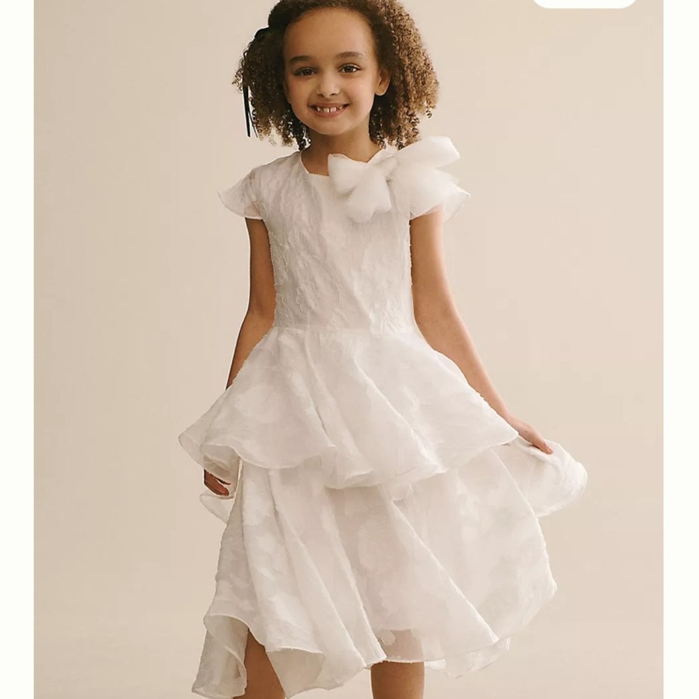 Anthropologie Glo Bespoke Flower Girl Dress